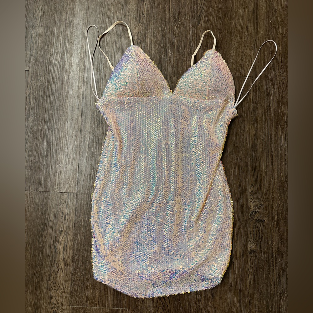 Keep Your Shine Sequin Mini Dress